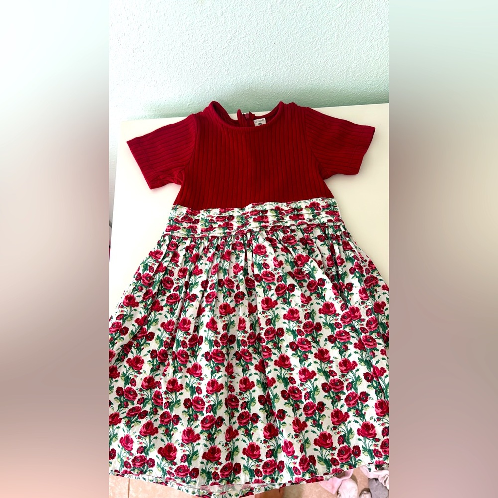Kate Quinn roses dress